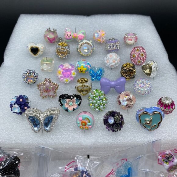 Bulk Lot DIY Fancy Pen Beads Hand Crafted (40pcs) - Picture 5 of 6